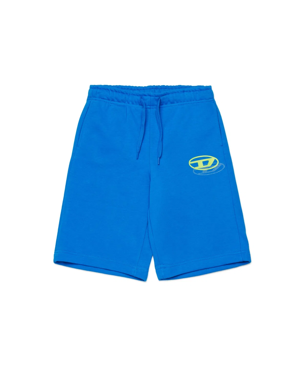 Детские шорты PSVALE SHORT бренда PSVALE из хлопка с логотипом, синие