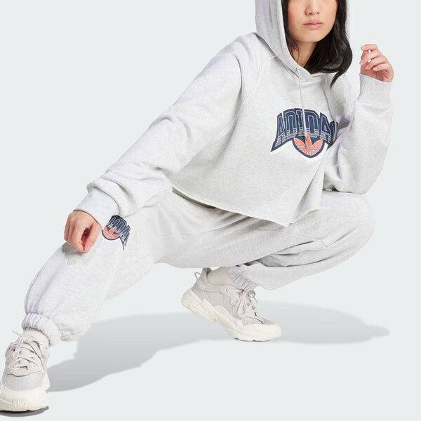 Толстовка оригиналы укороченные Толстовка азиатские размеры Adidas, белый — фото 4