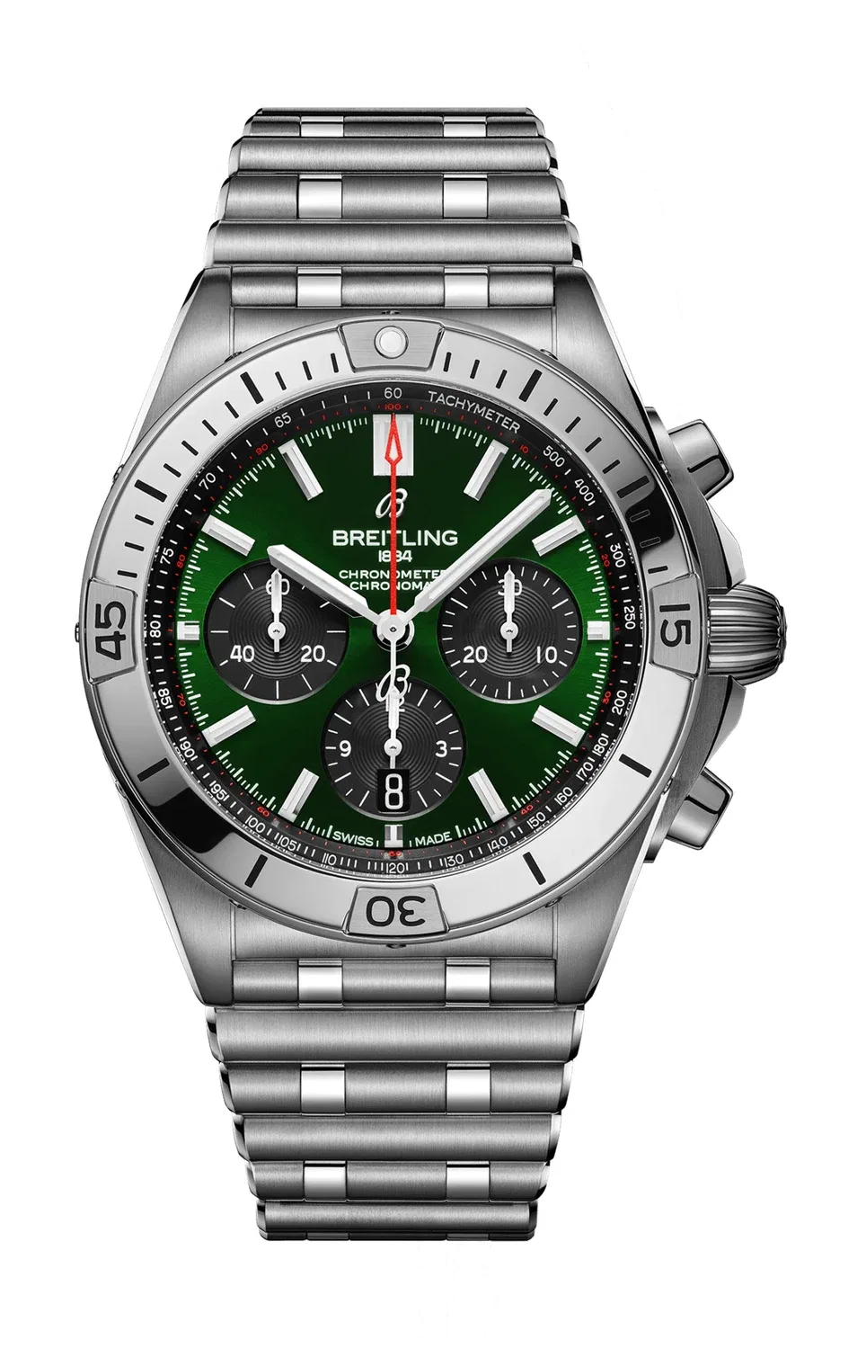 ХРОНОМАТ B01 42 БЕНТЛИ - AB01343A1L1A1 BREITLING, золотой
