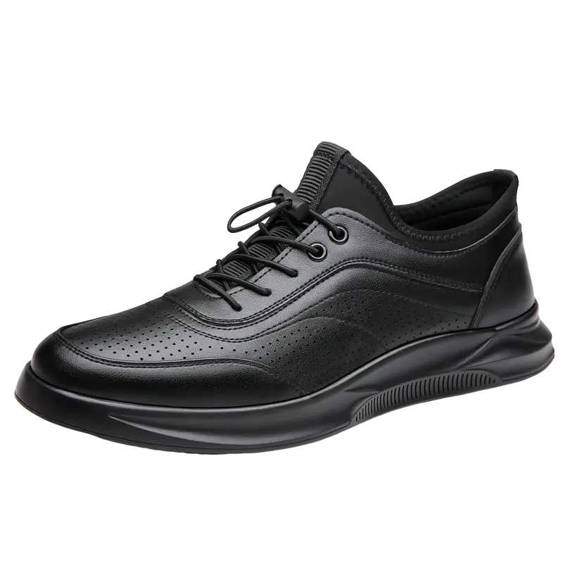 

Мужские повседневные кожаные туфли для мужчин Bull charm, Black