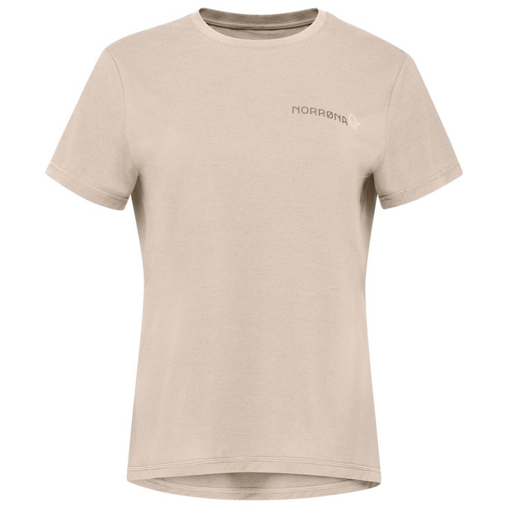 

Футболка для походов Femund Tech T Shirt W Oatmeal - xs Norrona