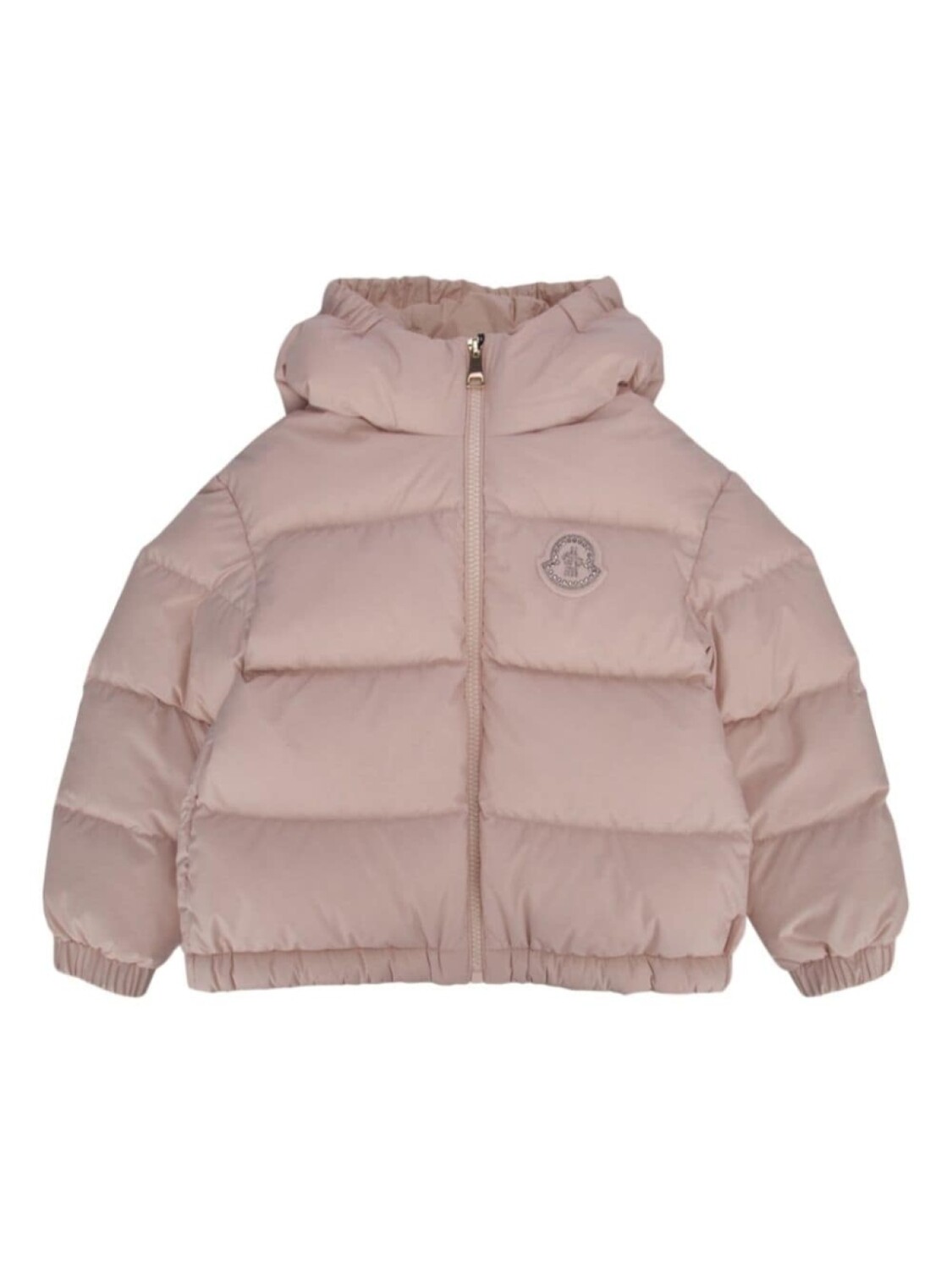 

Moncler Enfant Claritia стеганая куртка, розовый