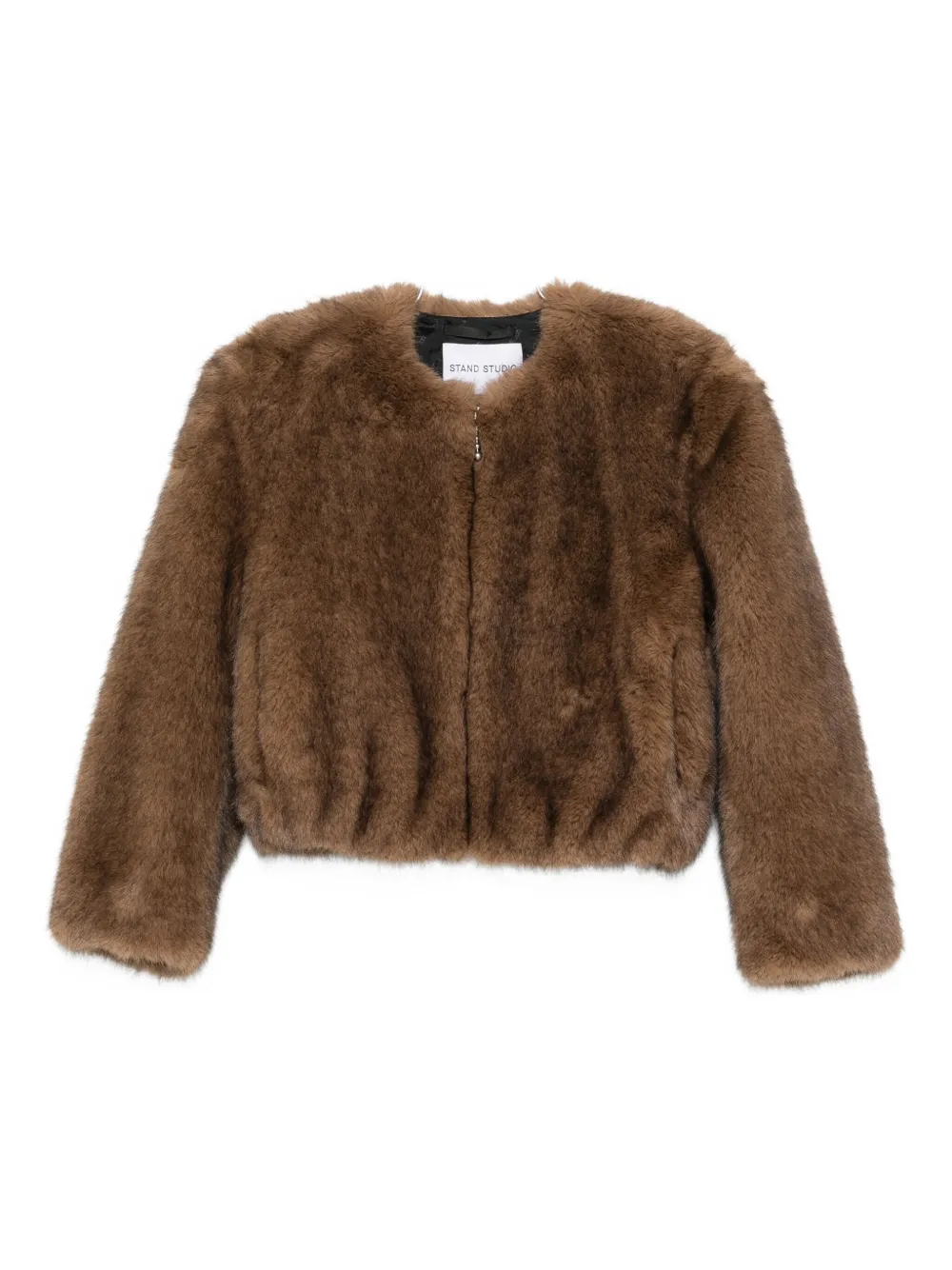 

Куртка на молнии Stand Studio, коричневый