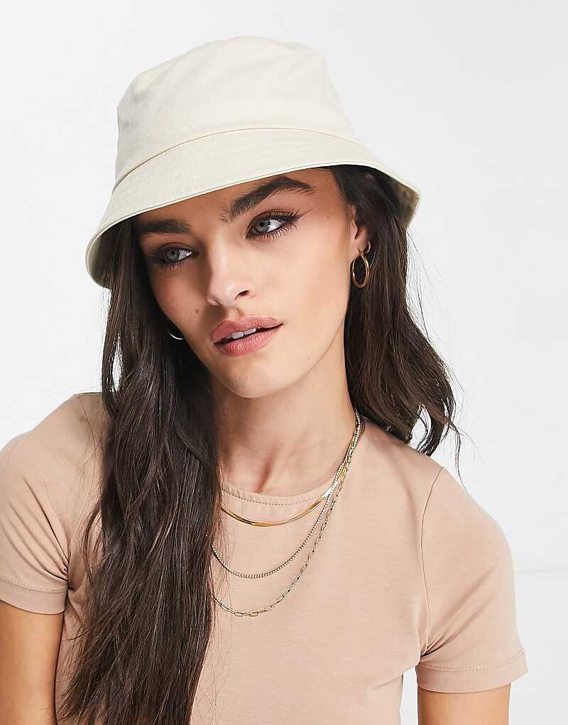 

ASOS DESIGN – Льняная панама цвета экрю