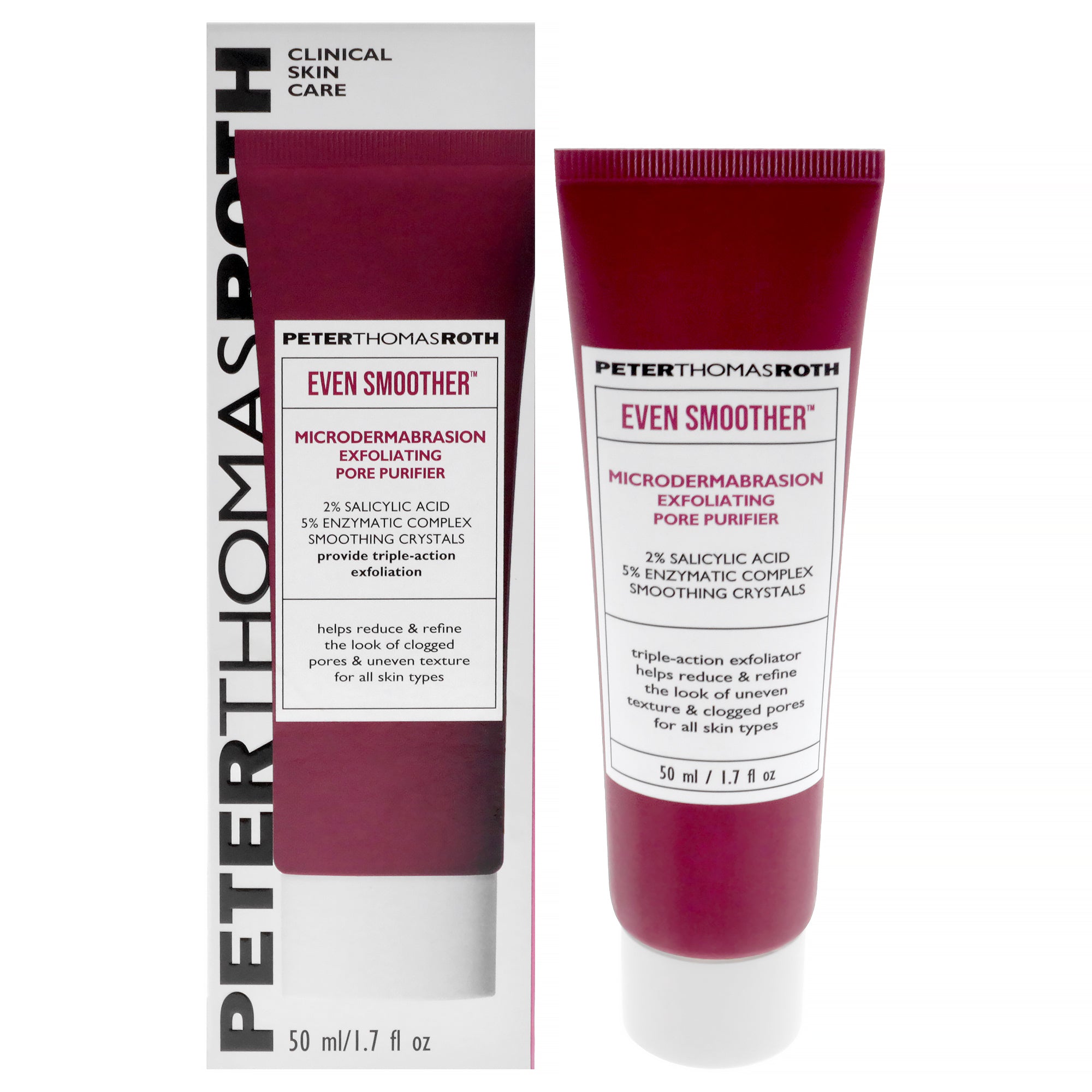 

Отшелушивающий скраб для очищения пор Even Smoother Microdermabrasion Exfoliating Pore Purifier от Peter Thomas Roth для женщин - 1,7 унции (48 г), 1,7 унции