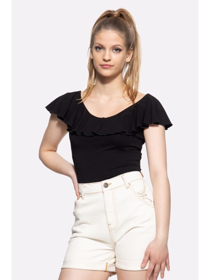 

Топ Queen Kerosin Top, черный