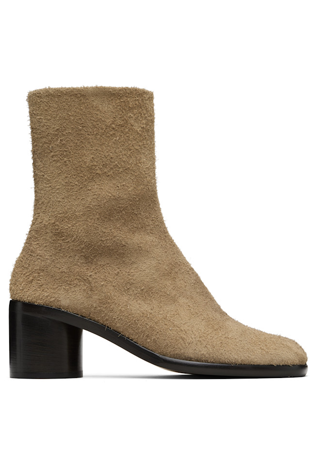 

Maison Margiela Коричневые ботильоны-таби