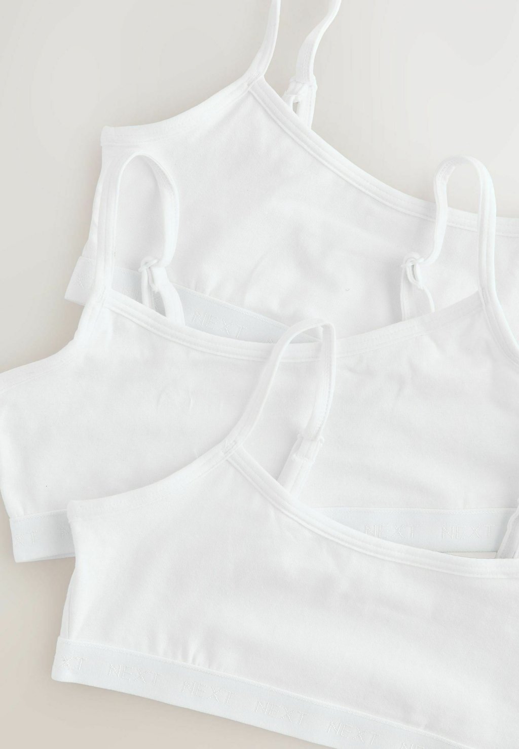 Бюстье REGULAR FIT - STRAPPY CROP 3 PACK  Next, белый — фото 4