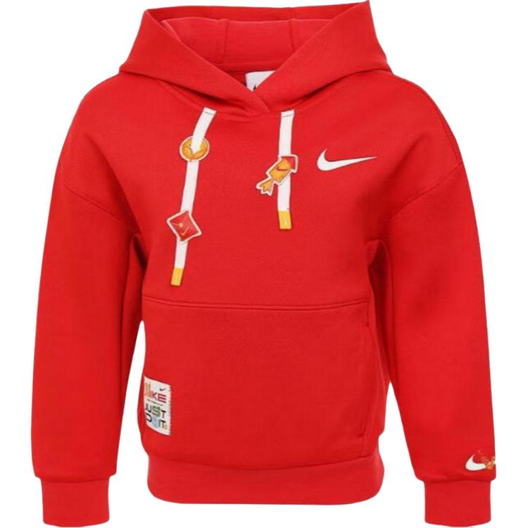 Nike Детская красная толстовка для возраста 3-7 лет — фото 3