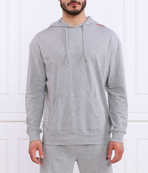 

Толстовка Hugo Bodywear Regular Fit с капюшоном, серый