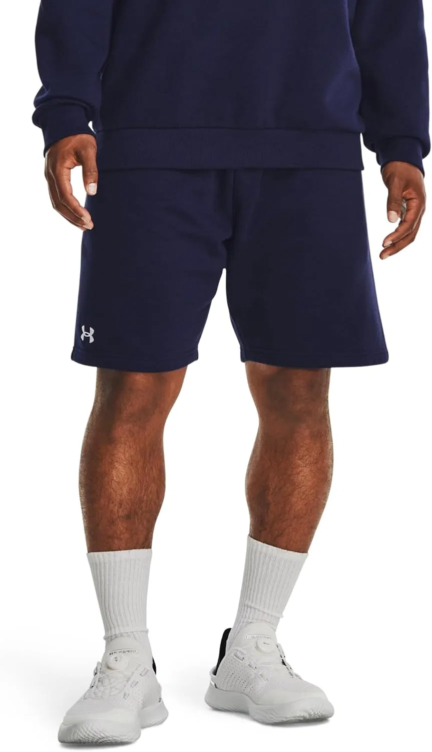 Шорты Under Armour Girls Play Up Solid Shorts, (539) Celeste//White — фото 2