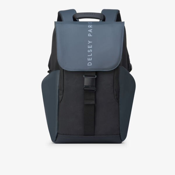 

Тканый рюкзак Securflap с логотипом Delsey, черный