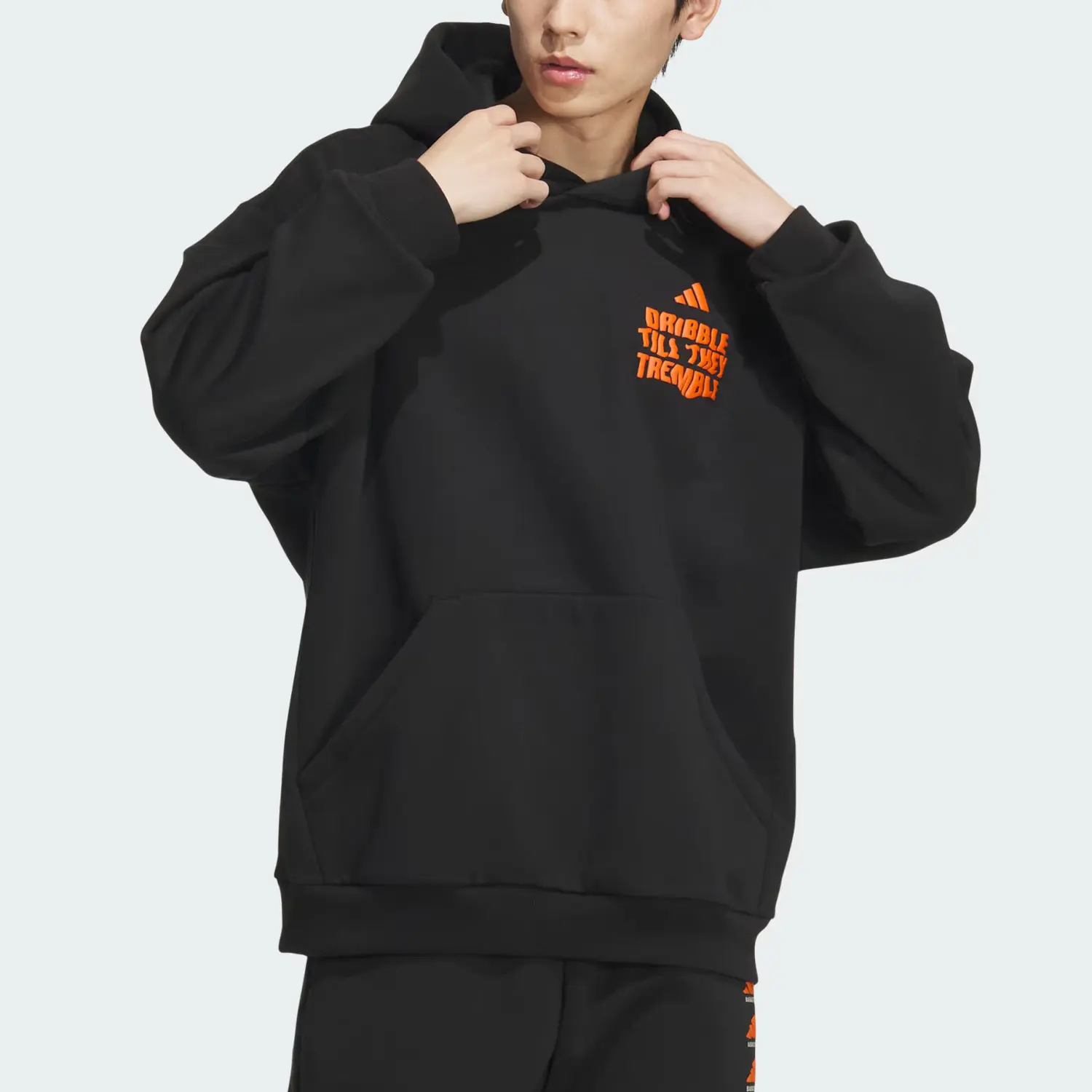 Adidas Толстовка мужская Black — фото 4