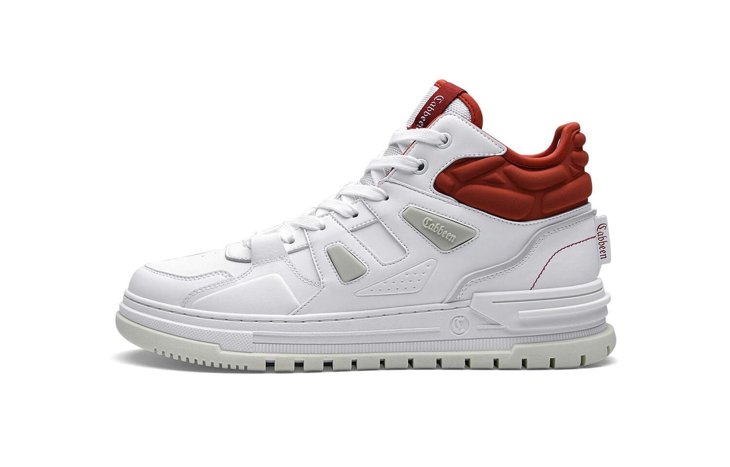 

Кеды мужские, Обувь для скейтборда Мужская с высоким верхом Cabbeen, черный/серый/синий