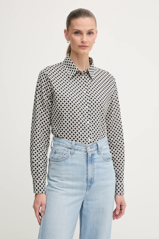 

Рубашка United Colors Of Benetton, темно-синий