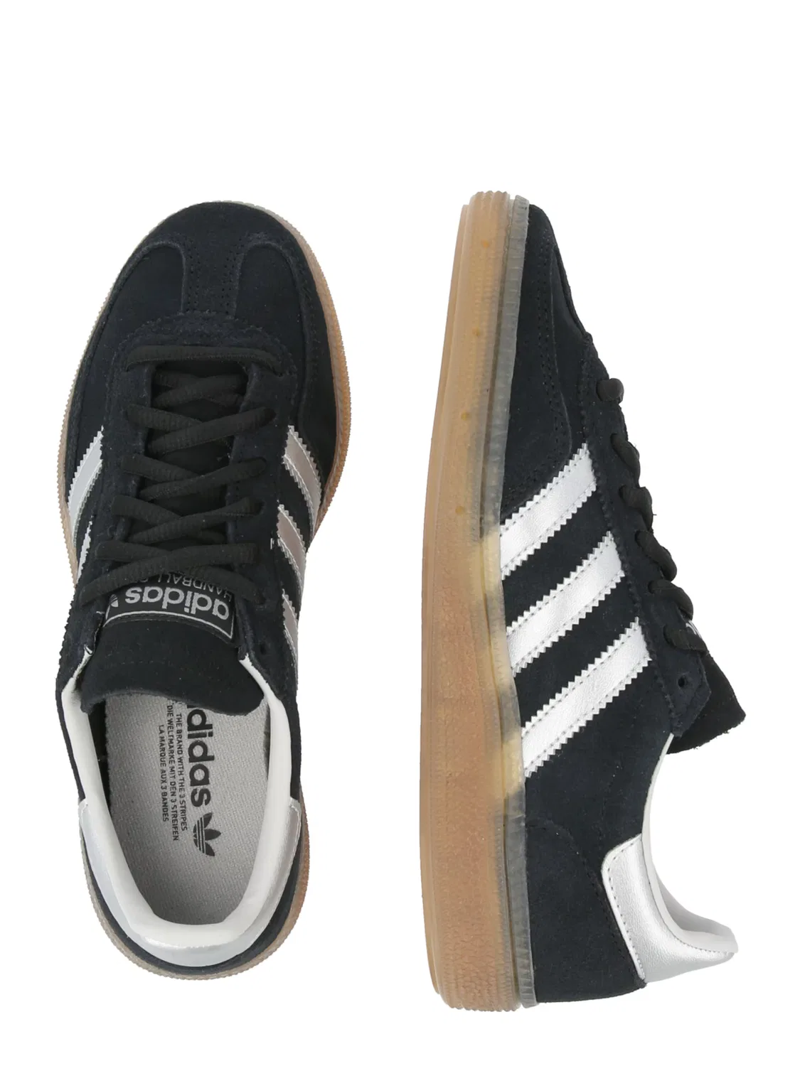 Черные кроссовки Adidas Originals Handball Spezial — фото 2