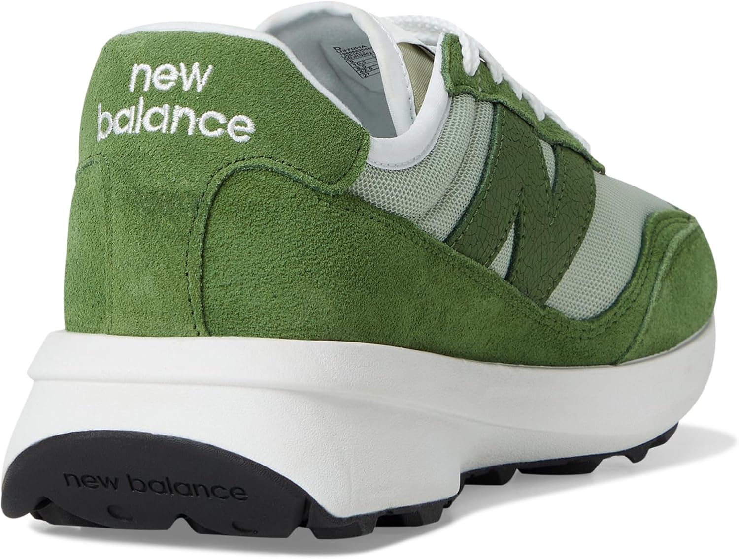 Кроссовки New Balance Unisex Adult 370, зеленый — фото 3
