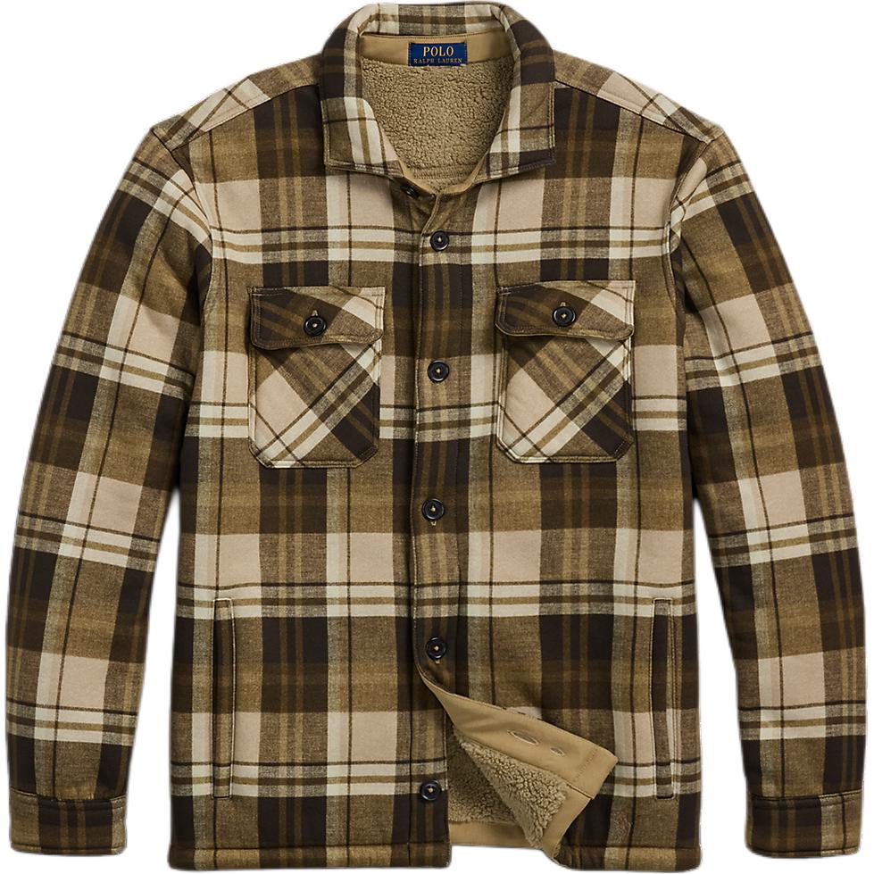 

Мужская рубашка коричневого цвета Polo Ralph Lauren, коричневый