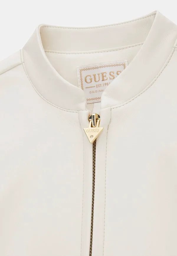 Куртка из искусственной кожи Guess, Creme — фото 3