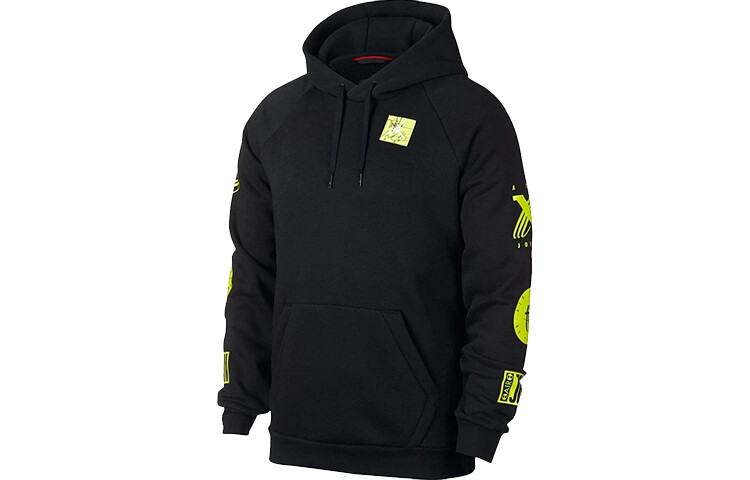 

Мужская толстовка Jordan, цвет Black/Green