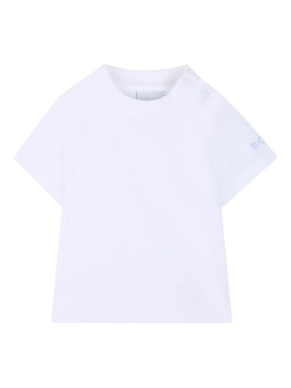 Комплект для новорожденного в полоску Boss Kidswear, белый — фото 4
