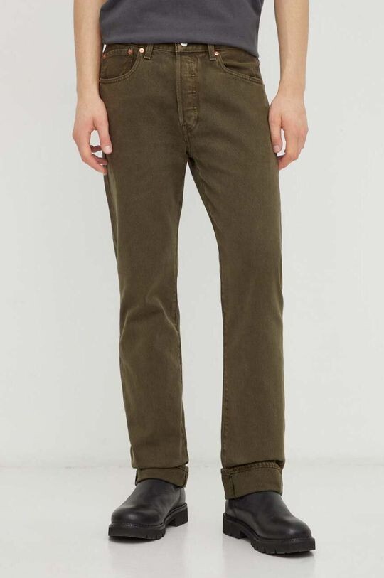 

Джинсы Левайс 501 Levi's, зеленый