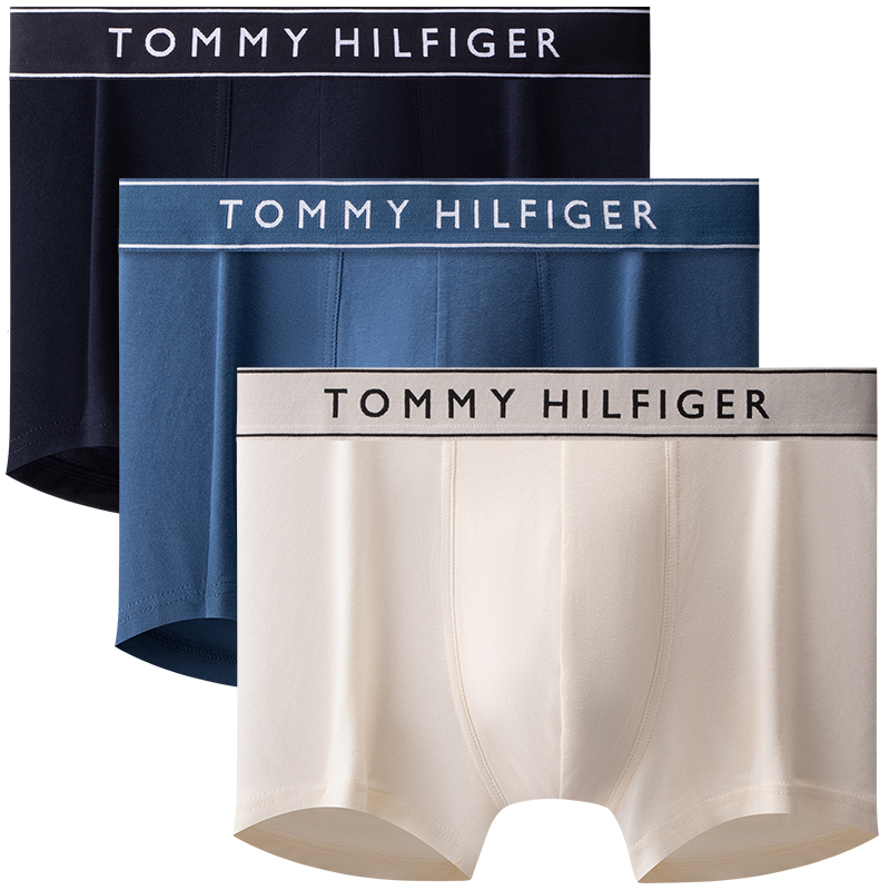 

Мужские трусы 3 штуки Tommy Hilfiger, синий/черный/бежевый