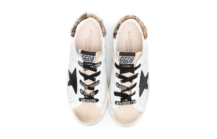 

Детские кроссовки Golden Goose, бело-черный