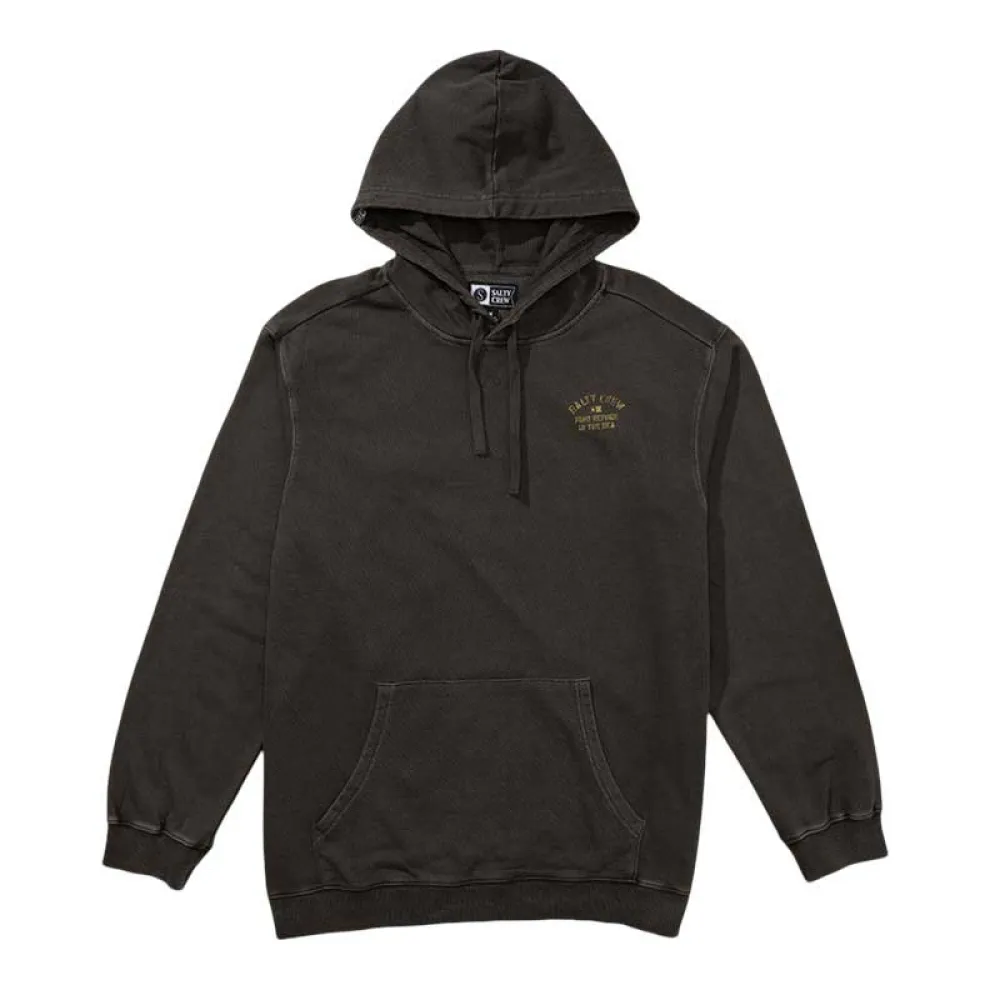 

Худи Salty Crew Even keel vintage fleece, черный