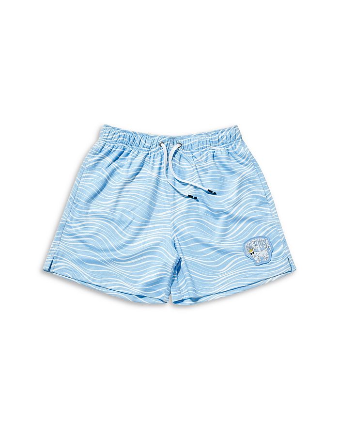 

Шорты для мальчиков Wave Jacquard Mesh - малыши, старшие дети GOAT USA, синий