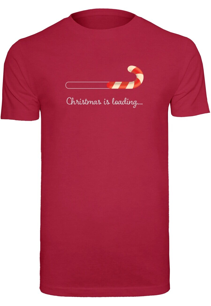 

Футболка Merchcode CHRISTMAS LOADING, бордовый