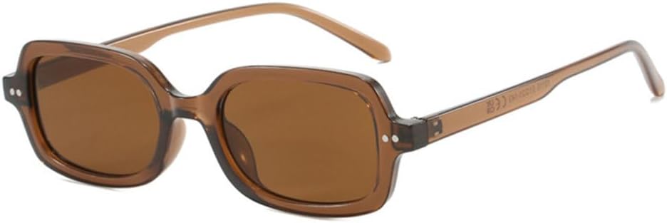 

Популярные модные маленькие прямоугольные солнцезащитные очки для женщин в стиле ретро с градиентным переходом, защита от УФ-излучения UV400, мужские солнцезащитные очки для чаепития generic, C1-33174