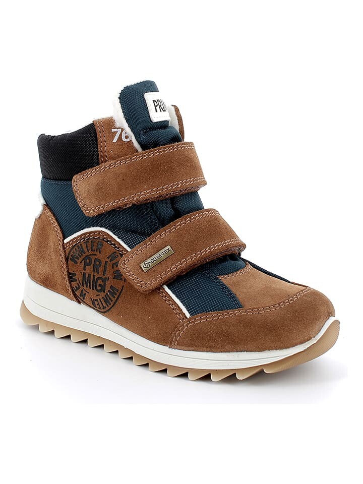 

Сапоги Primigi Leder-Winterboots, цвет Braun/Dunkelblau