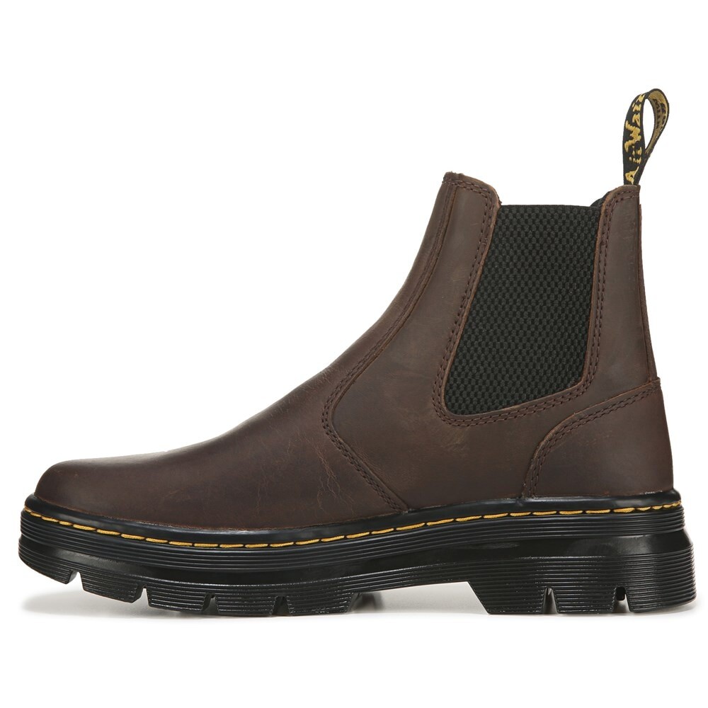 Ботинки мужские Dr. Martens челси с круглым носком, коричневый — фото 3