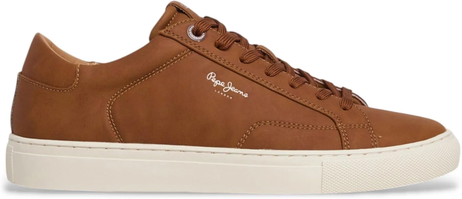 Кроссовки Pepe Jeans Joe Basic Trainers коричневые