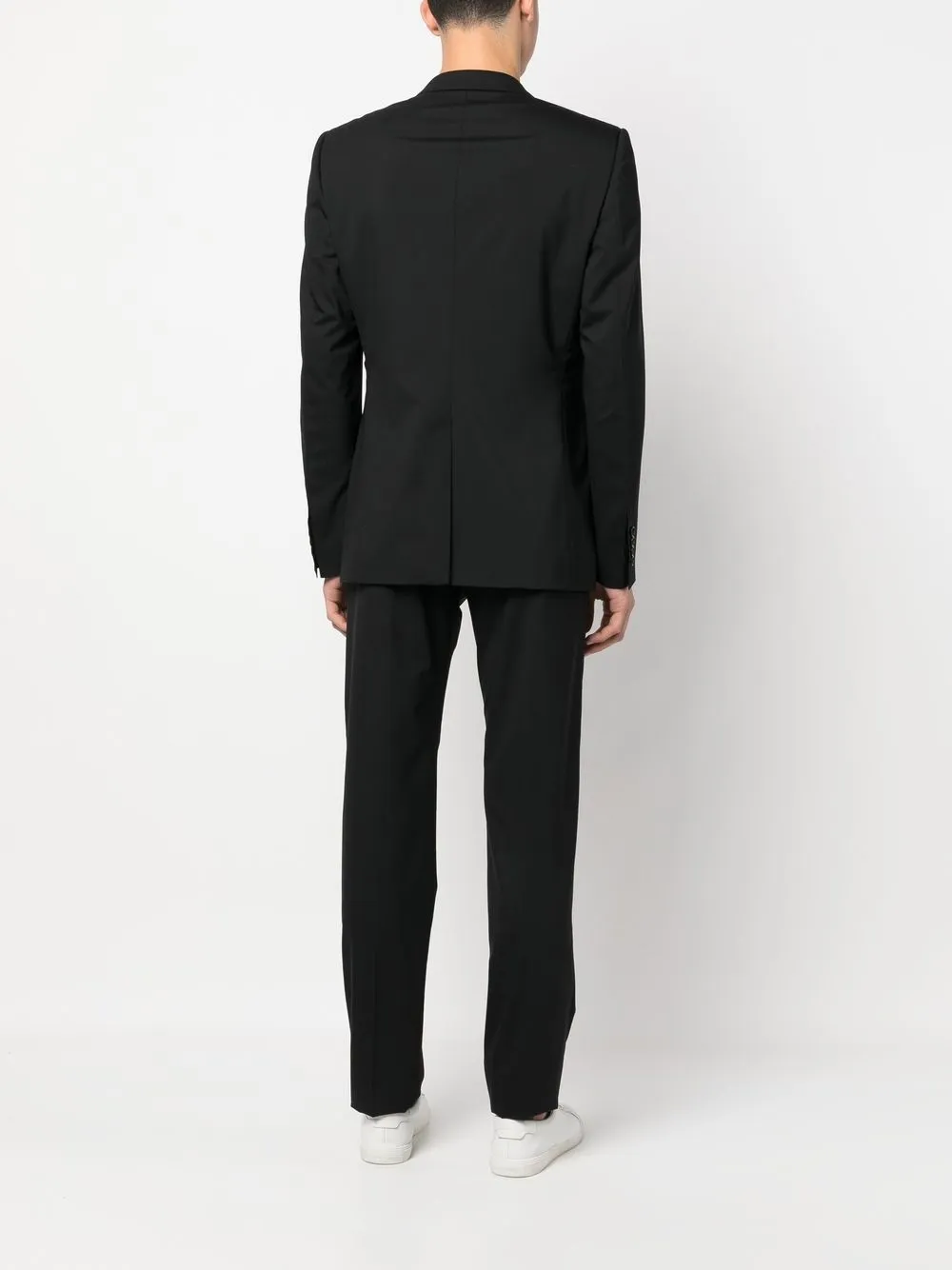 Костюм DG Essentials с однобортным пиджаком DOLCE & GABBANA, черный — фото 4