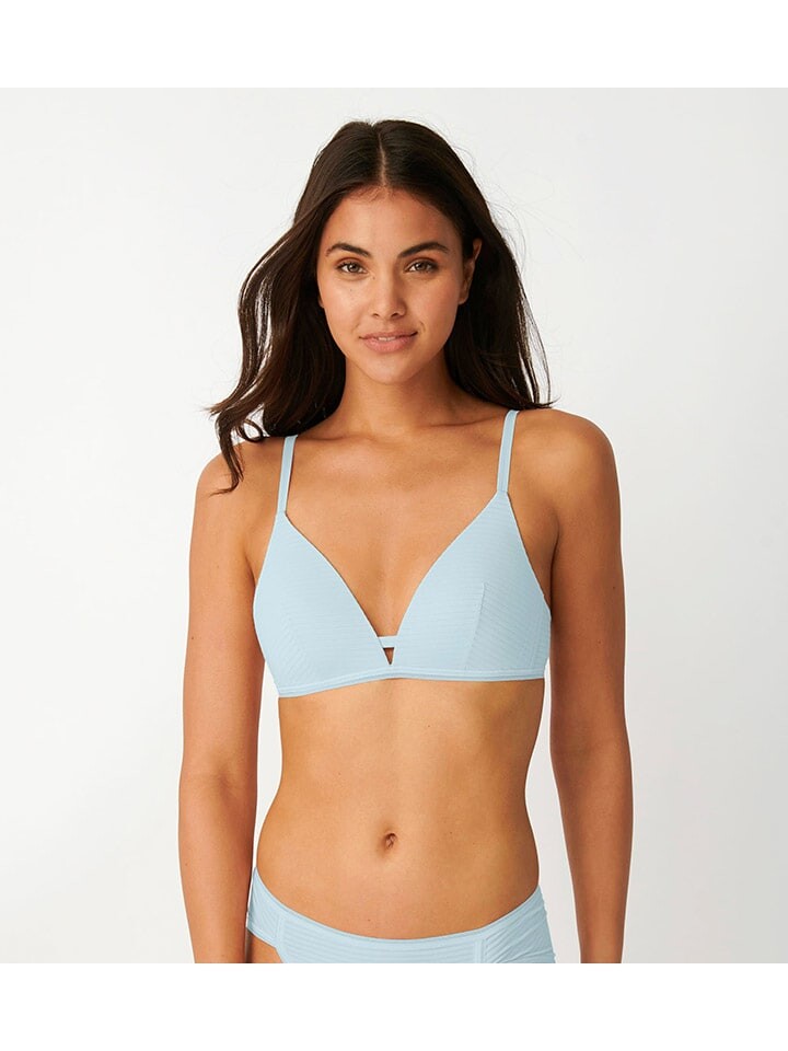 

Бюстгальтер без косточек Sloggi, светло-синий