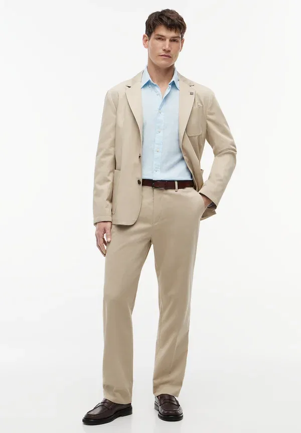 Брюки повседневные Tommy Hilfiger Dc Tech Cotton Pants, сандаловый — фото 2