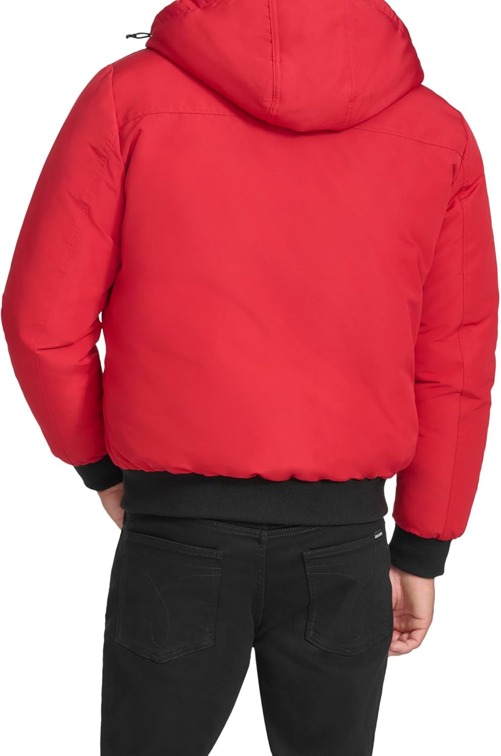 Водонепроницаемая куртка Calvin Klein Mens Everyday Essential, Deep Red — фото 4