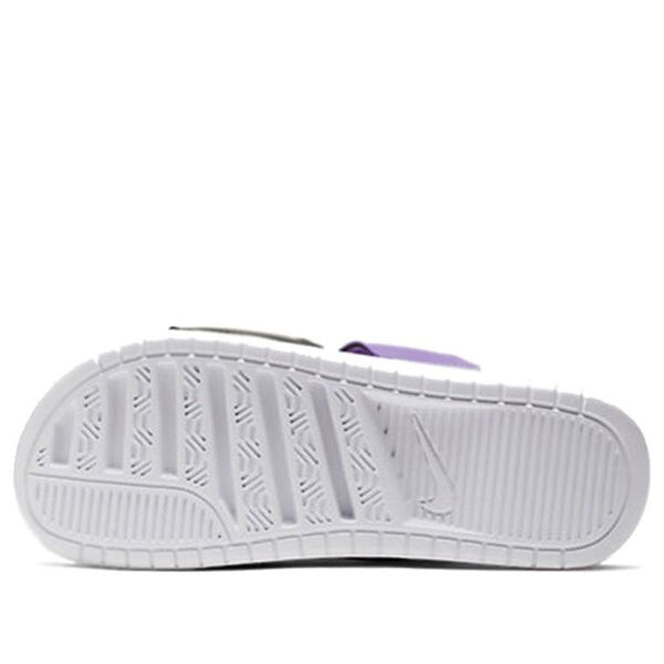Тапочки benassi duo ultra 'white' Nike, белый — фото 4