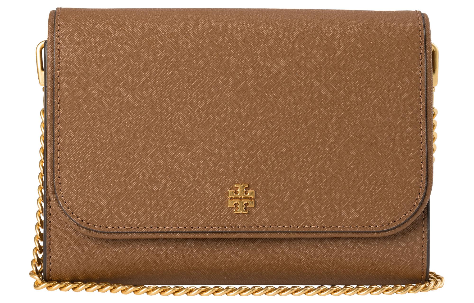 

TORY BURCH Кожаный кошелек Эмерсон малый квадратный