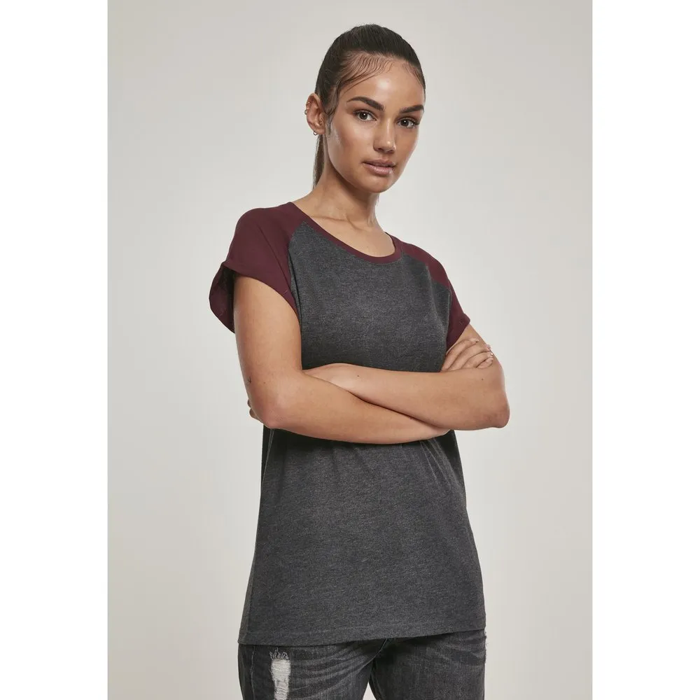 

Футболка Urban Classics Raglan Contract, коричневый