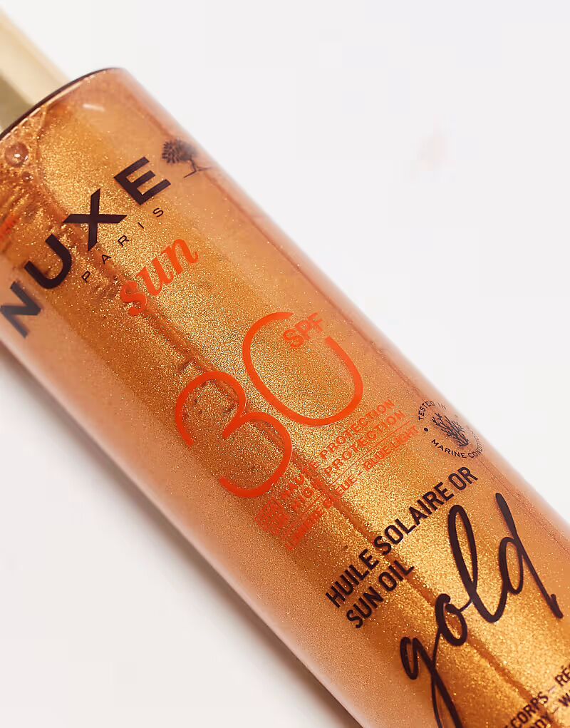 Солнцезащитное масло Gold Sun Oil с высокой степенью защиты SPF 30, 150 мл Nuxe — фото 2