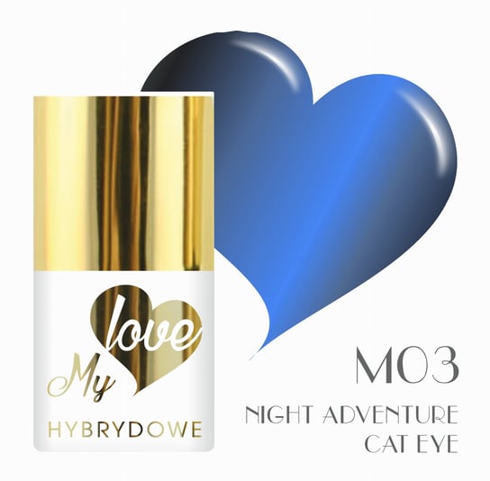 

Гибридный лак для ногтей Mylove UV/Led M03 Night Adventure, SUNFLOWER