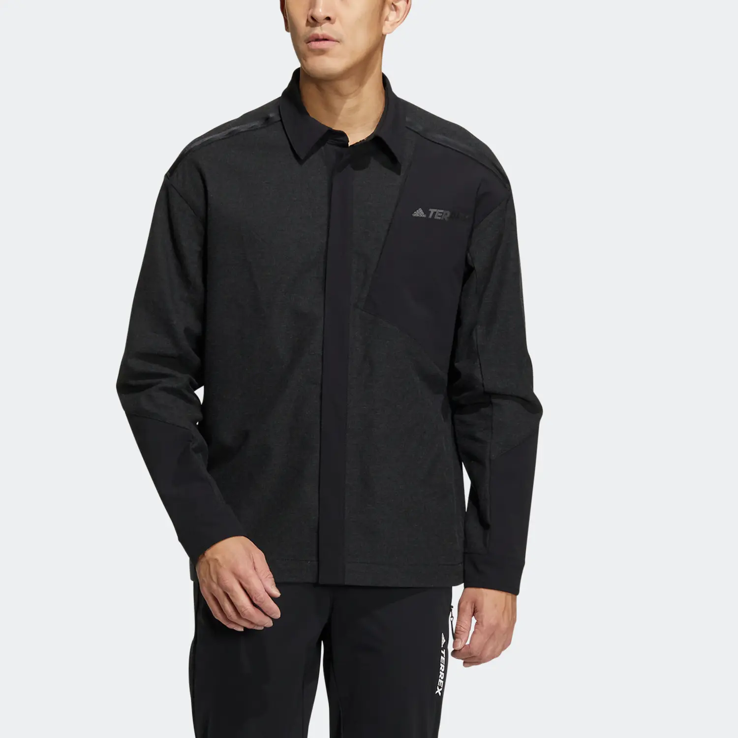 Terrex рубашка мужская черная Adidas, черный — фото 3