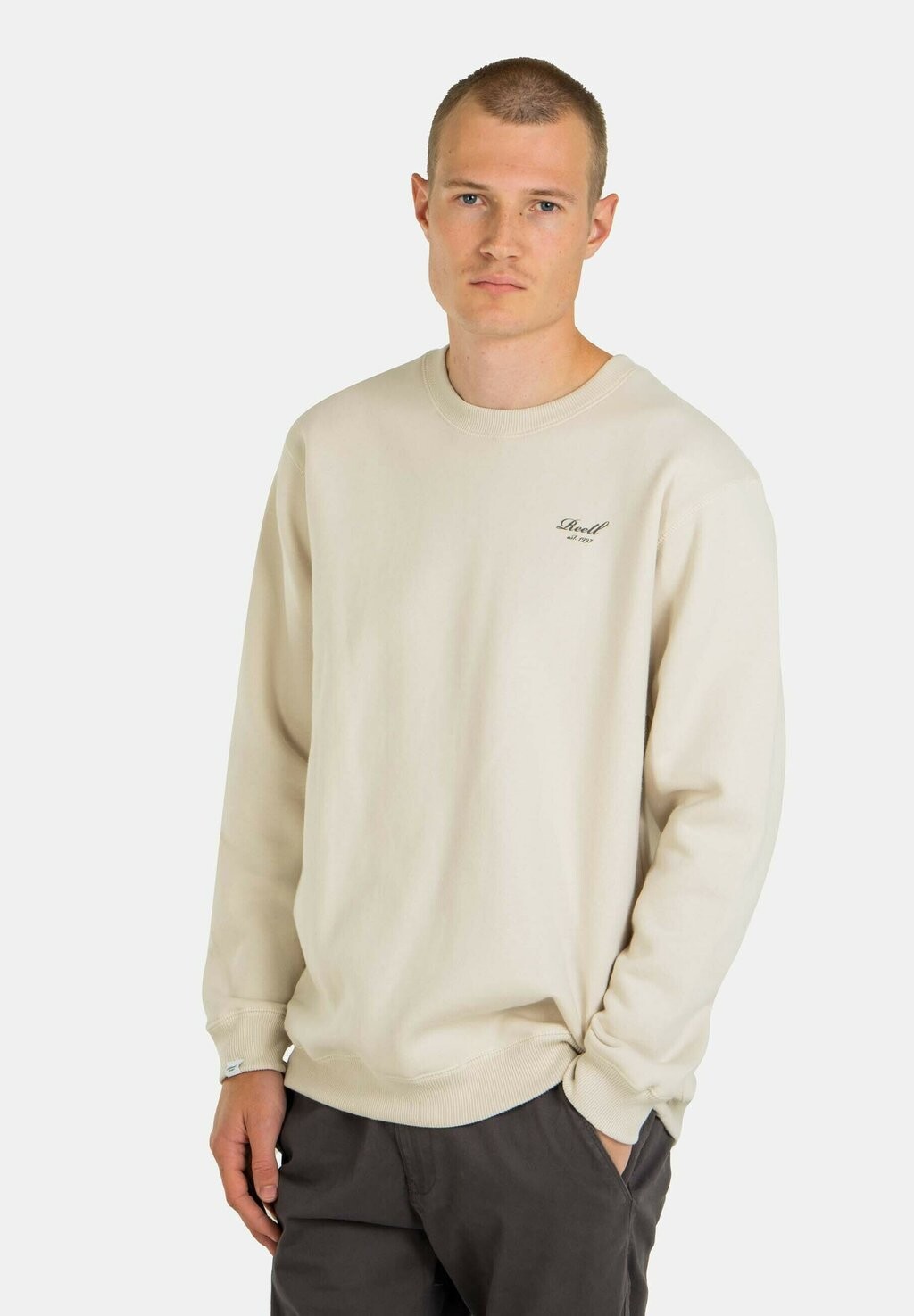 

Толстовка STAPLE LOGO CREWNECK Reell, бежевый