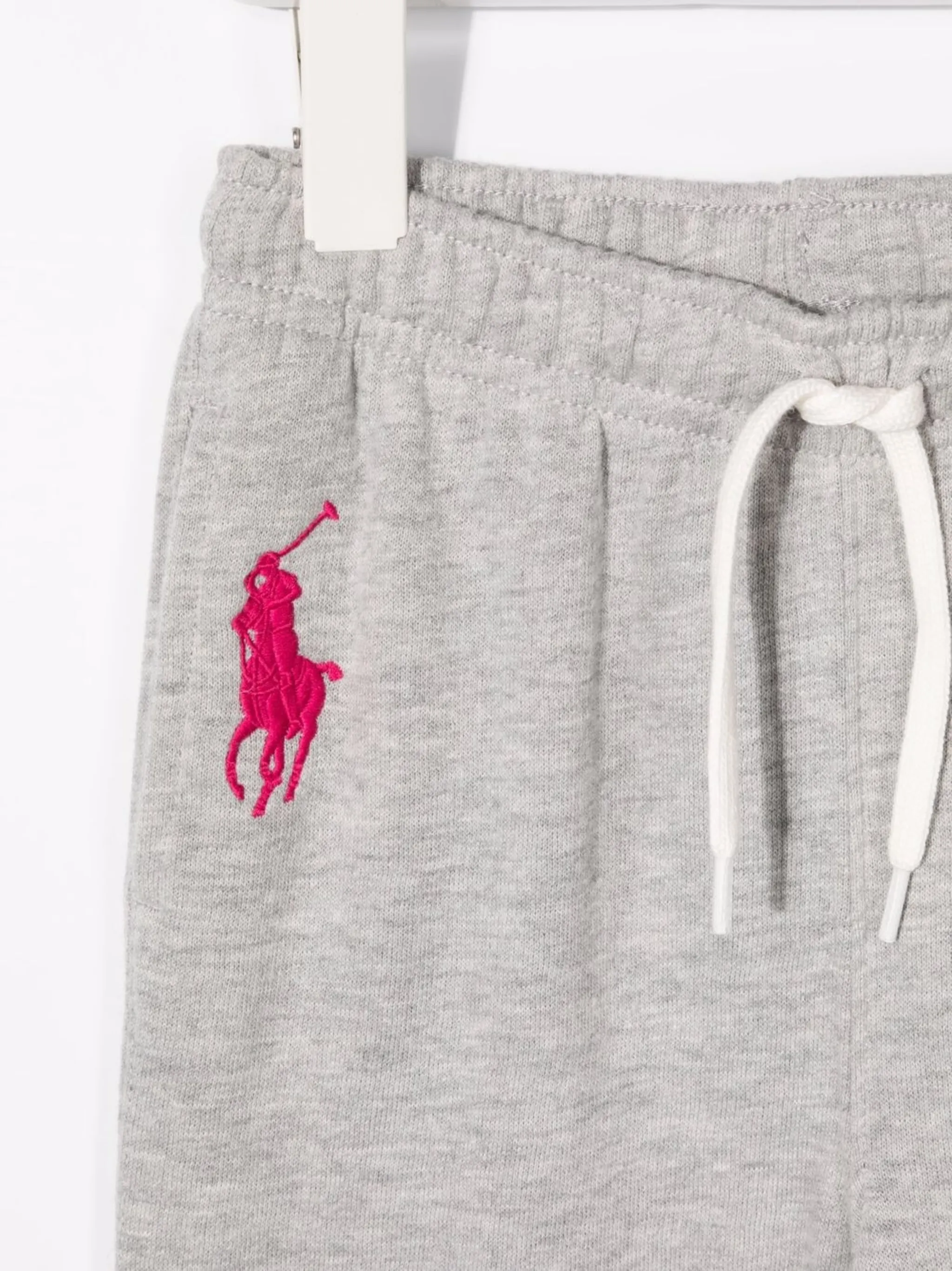 Спортивные брюки с вышивкой Polo Pony Polo Ralph Lauren Kids, серый — фото 3
