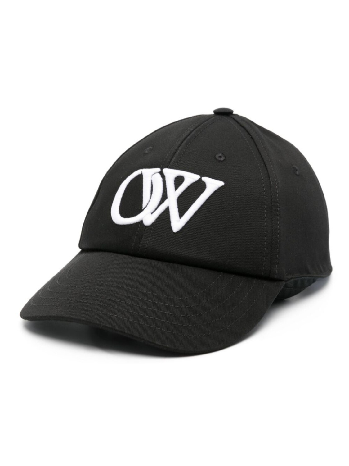 

Off-White кепка с вышитым логотипом, черный