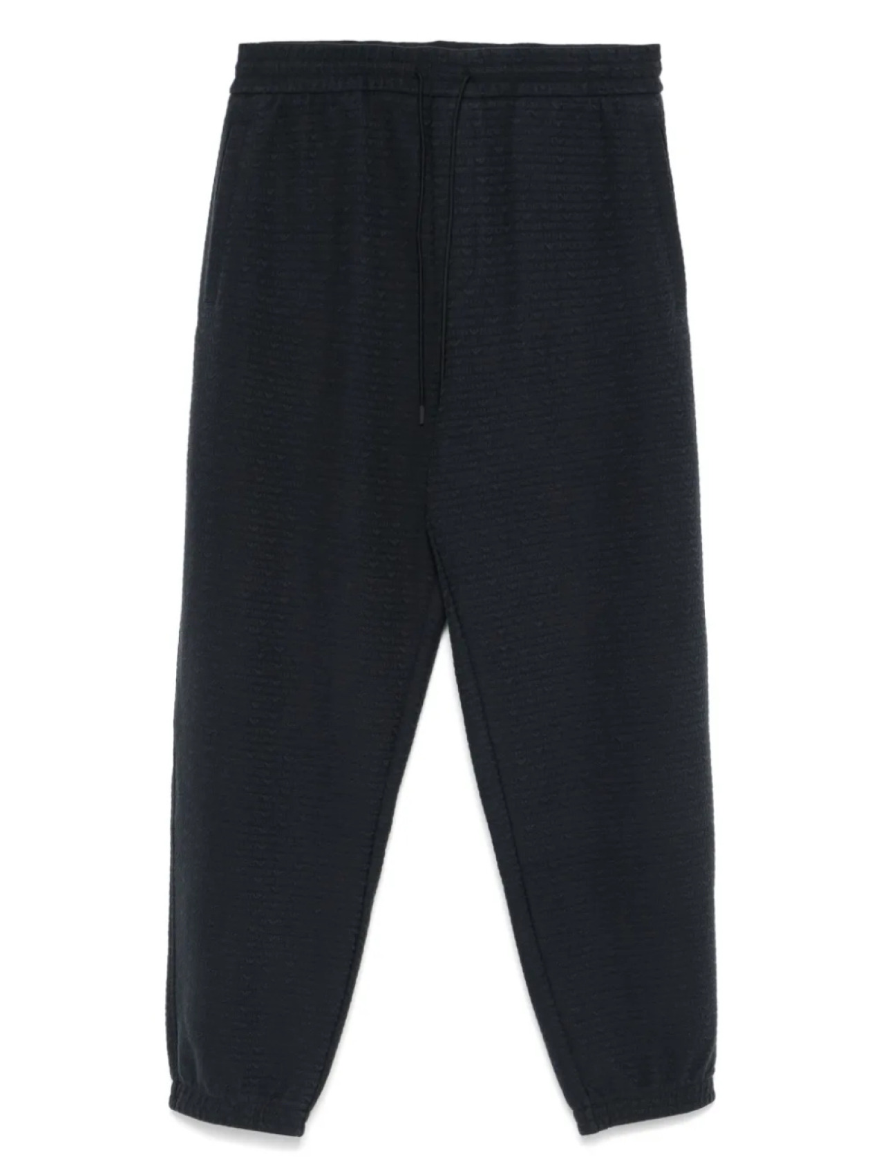 

Спортивные брюки с логотипом и жаккардом Emporio Armani, синий