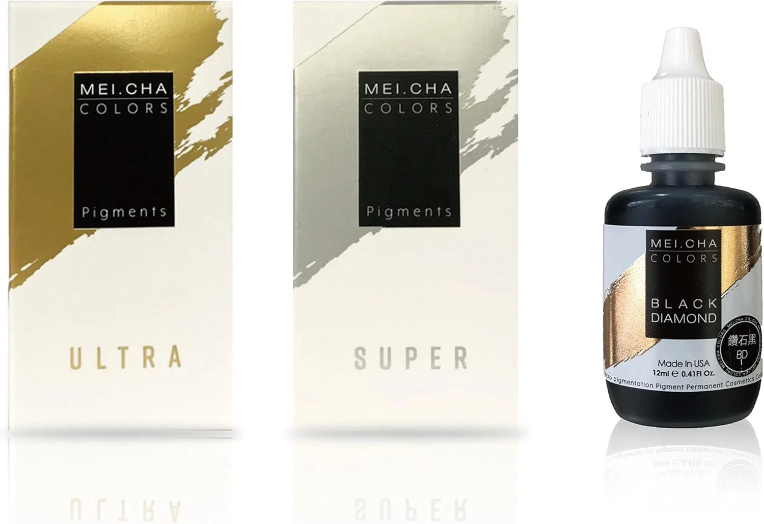 Крем для лица Meicha — Дневной Jet Black USA MCC-BD, 12 мл